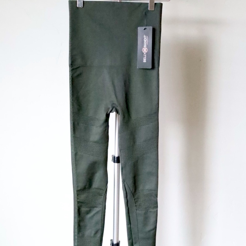 Belly Bandit Dark Green Leggings
